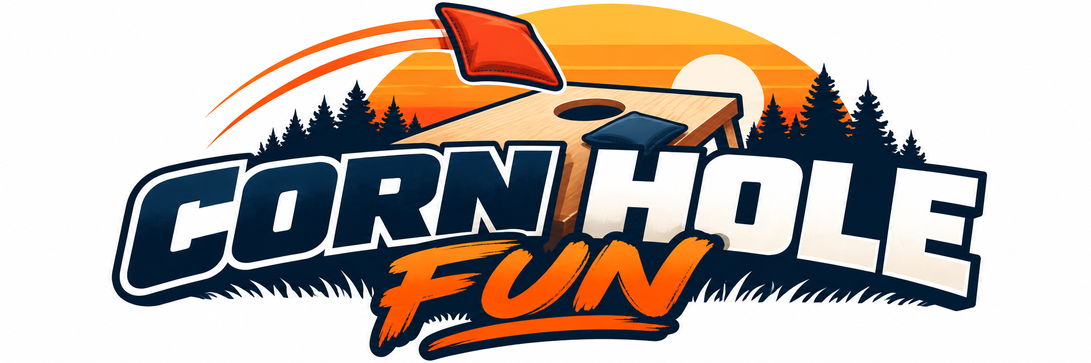 Corn Hole Fun Logo